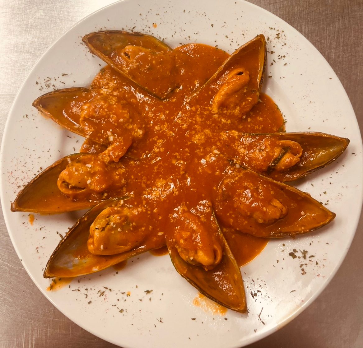 Mussels.