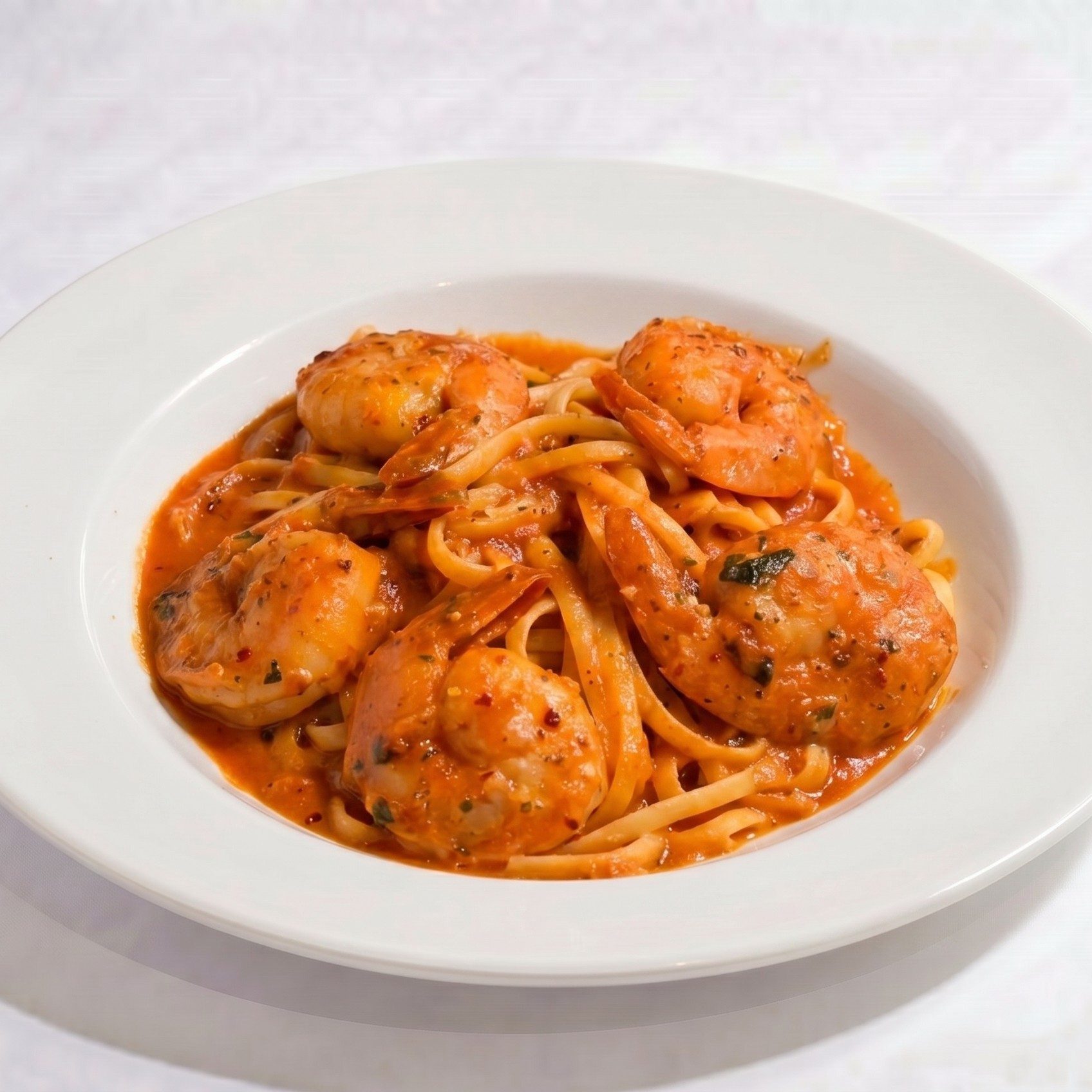Shrimp Diavolo.