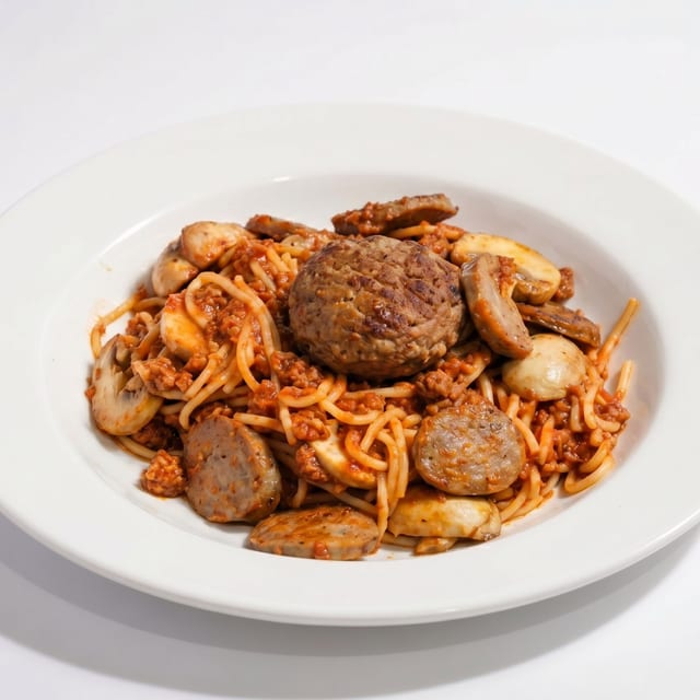 Spaghetti "The Works".