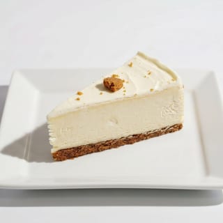 New York Plain Cheesecake