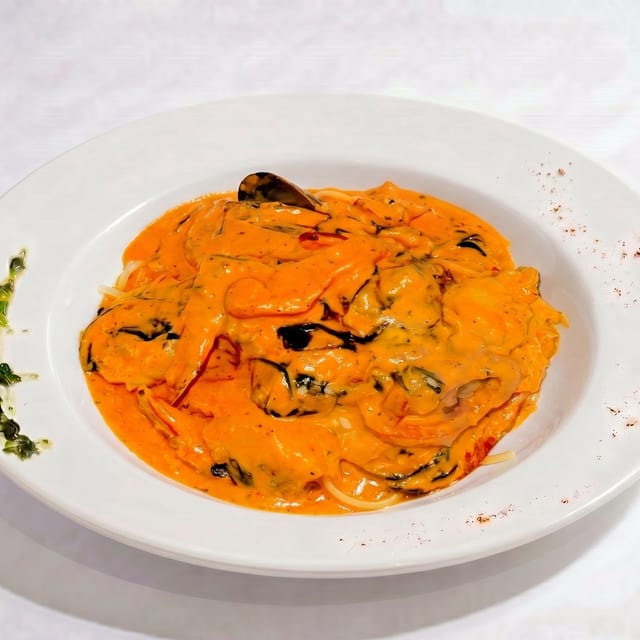 Shrimp Florentine.