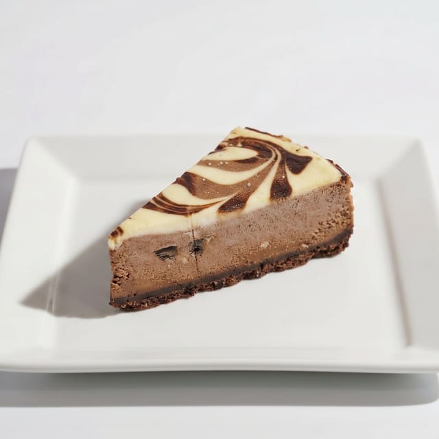 Triple Chocolate Cheesecake.