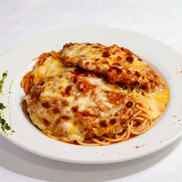 Chicken Parmigiana.