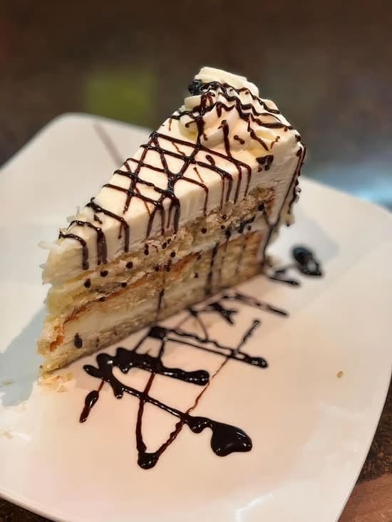 Italian Cream Cake.