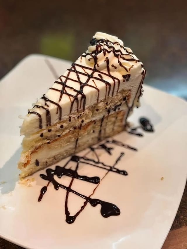 Italian Cream Cake.
