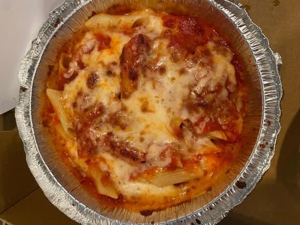 Baked Ziti Lunch.