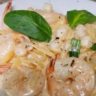 Shrimp Alfredo